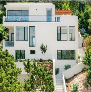 organic modern hillside custom home lauri matisse california architecture