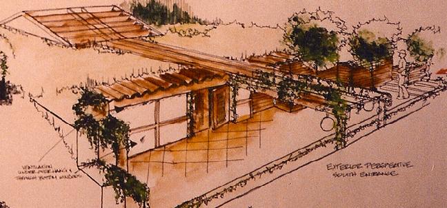 Green/Sustainable Earth Shelter architecture