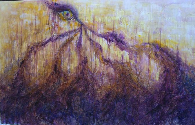 Eye Sea mystikearth series Lauri Matisse artist
