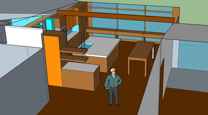 Midcentury Modern Kitchen Remodel Mount Sequoia, Fayetteville Arkansas Lauri Matisse Architect