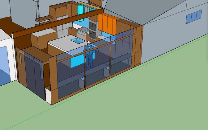 Midcentury Modern Kitchen Remodel Mount Sequoia, Fayetteville Arkansas Lauri Matisse Architect