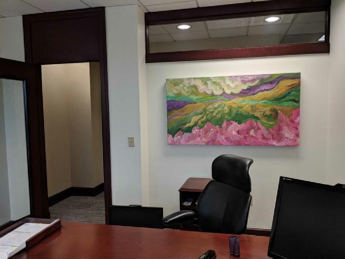 commercial art charter communications headquarters lauri matisse fine art