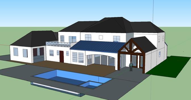 Fayetteville Arkansas Transitional Style Architecture